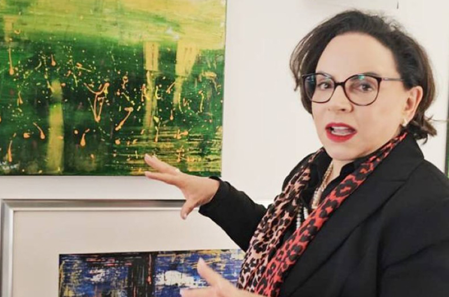 Regina Veltin, épouse de l’ambassadeur d’Allemagne et artiste-peintre: La peinture, une passion d’enfance...